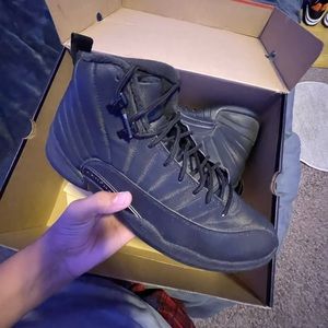Jordan 12 Triple Black Winterized 🥶